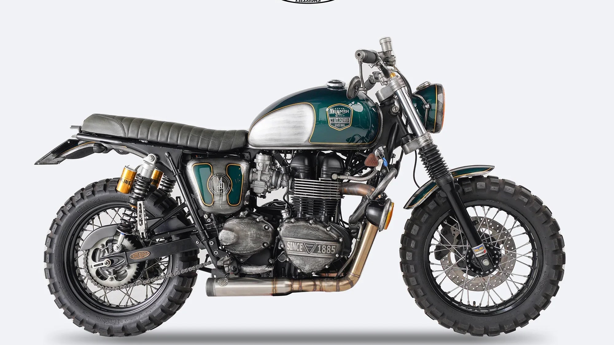 Triumph Bonneville - English Green