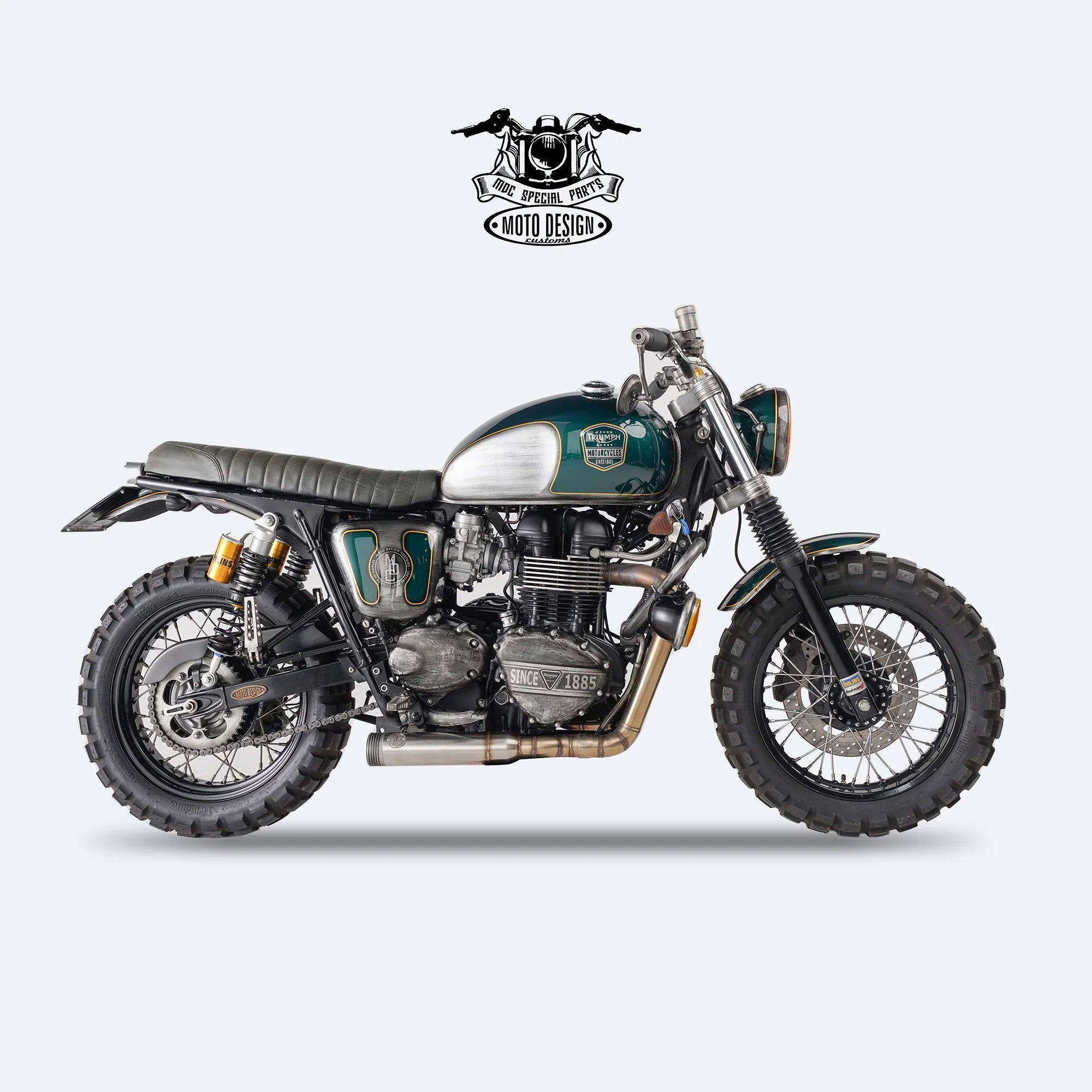 Triumph Bonneville - English Green