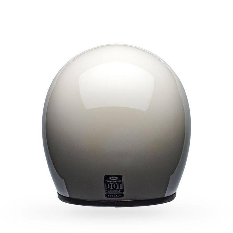 Bell Jet Custom 500 Helmet White Vintage XL – Moto Design Customs