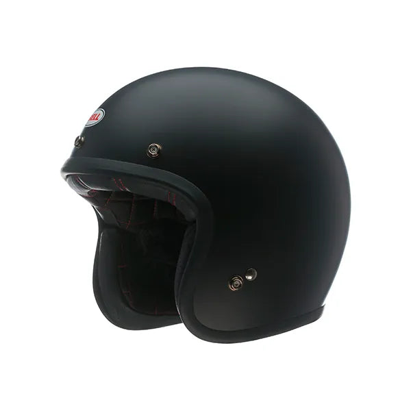 Bell Jet Custom 500 Solid Matt Black helmet – Moto Design Customs