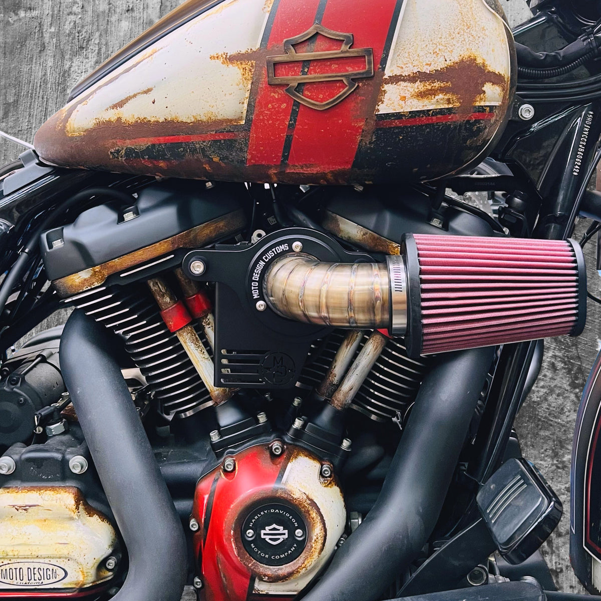 Lucky Bastard Air Filter Compatible with 1991-2020 Sportster Models ...